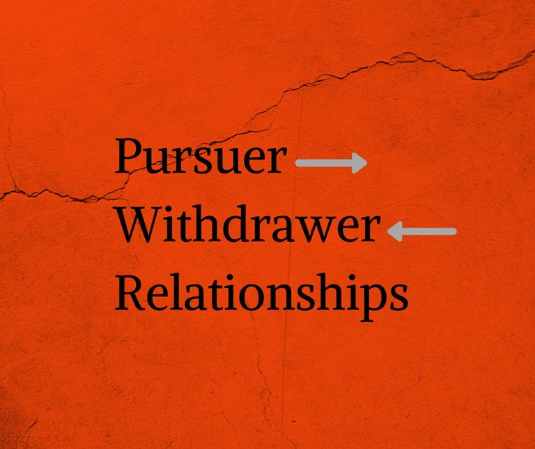 Pursuer-Withdrawer Relationships